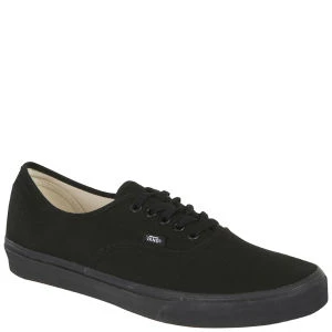 Vans Authentic Trainers - Black/Black 3 Vans Authentic Trainers - Black/Black - Image 3