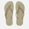 Havaianass Girls' Slim Flip Flops - Sand Grey/Light Golden
