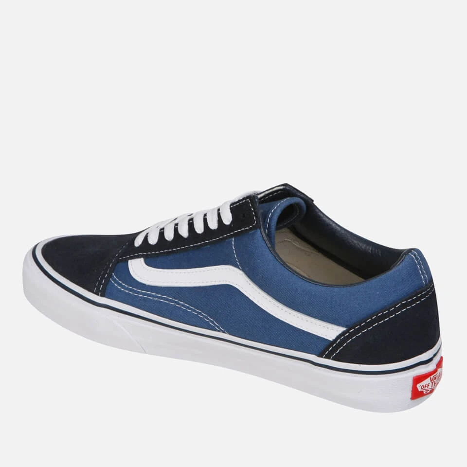Vans Old Skool Trainers - Navy 6 Vans Old Skool Trainers - Navy - Image 6