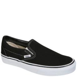 Vans Classic Slip-On Trainers - Black -Vans Shoes Shop 10651393 1359989559 36614