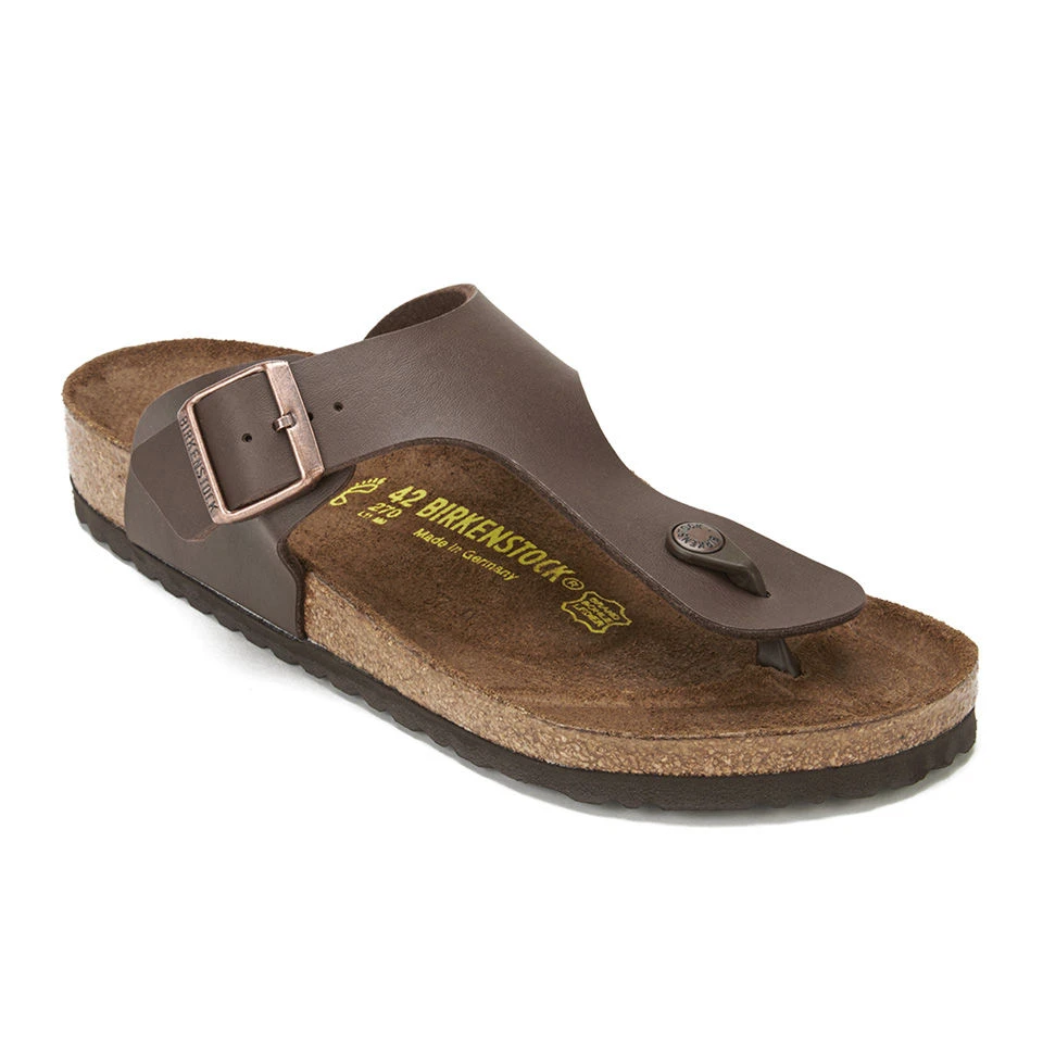Birkenstock Men's Ramses Toe Post Sandals - Dark Brown 5 Birkenstock Men's Ramses Toe Post Sandals - Dark Brown - Image 5
