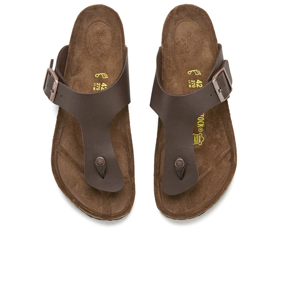 Birkenstock Men's Ramses Toe Post Sandals - Dark Brown 2 Birkenstock Men's Ramses Toe Post Sandals - Dark Brown - Image 2