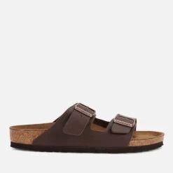 Birkenstock Men's Arizona Double Strap Sandals - Dark Brown