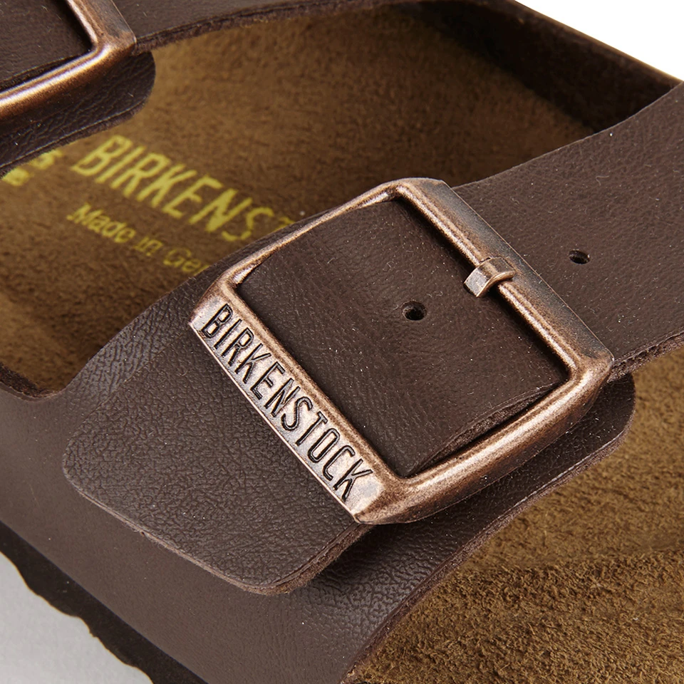 Birkenstock Men's Arizona Double Strap Sandals - Dark Brown 4 Birkenstock Men's Arizona Double Strap Sandals - Dark Brown - Image 4