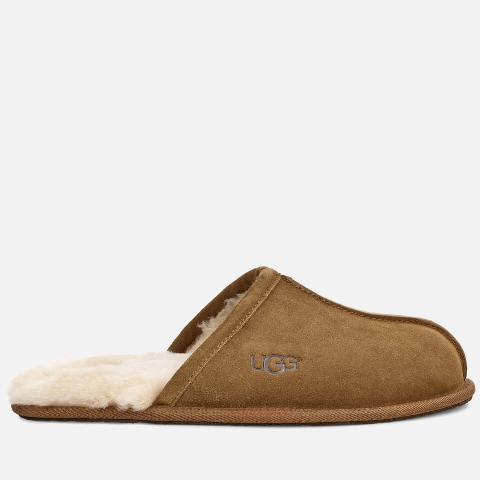 UGG Men's Scuff Suede Sheepskin Slippers - Chestnut 1 UGG Men's Scuff Suede Sheepskin Slippers - Chestnut