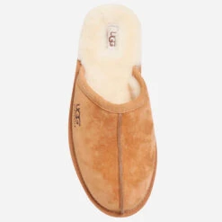 UGG Men's Scuff Suede Sheepskin Slippers - Chestnut 9 UGG Men's Scuff Suede Sheepskin Slippers - Chestnut -Vans Shoes Shop 10713293 6004718858283105