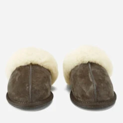 UGG Women's Scuffette II Sheepskin Slippers - Espresso 9 UGG Women's Scuffette II Sheepskin Slippers - Espresso -Vans Shoes Shop 10713336 1814492585813509