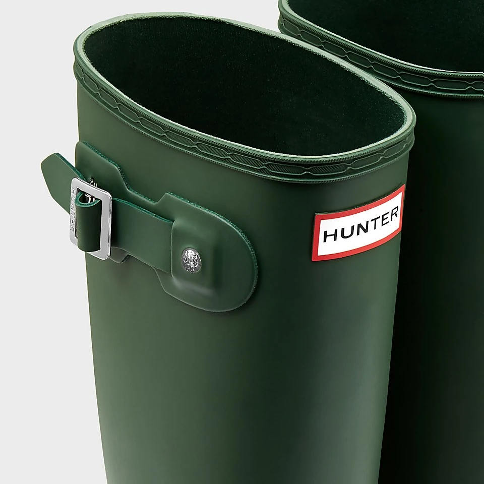 Hunter Women's Original Tall Wellies - Hunter Green 5 Hunter Women's Original Tall Wellies - Hunter Green - Image 5