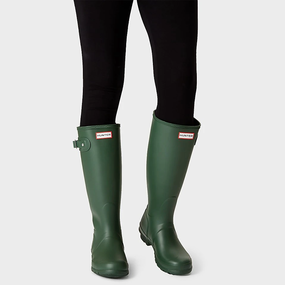 Hunter Women's Original Tall Wellies - Hunter Green 6 Hunter Women's Original Tall Wellies - Hunter Green - Image 6