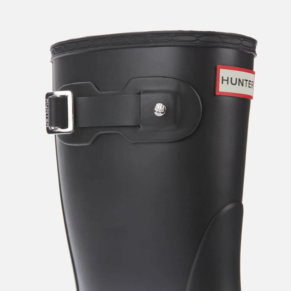 Hunter Women's Original Short Wellies - Black 3 Hunter Women's Original Short Wellies - Black - Image 3