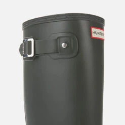 Hunter Men's Original Tall Wellies - Dark Olive -Vans Shoes Shop 10935641 1084793556257625