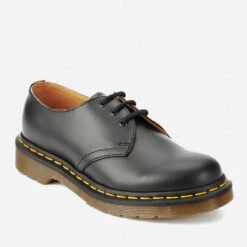 Dr. Martens 1461 Smooth Leather 3-Eye Shoes - Black -Vans Shoes Shop 10938324 1714492312911837