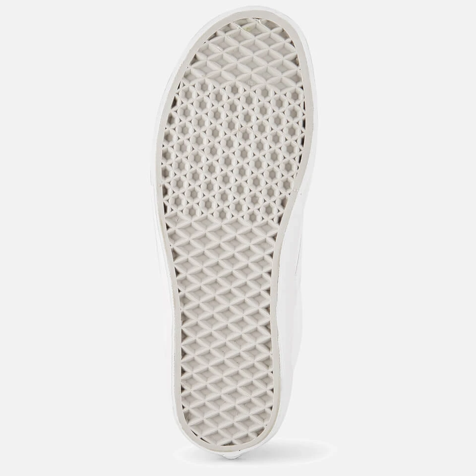 Vans Classic Slip-On Canvas Trainers - True White 3 Vans Classic Slip-On Canvas Trainers - True White - Image 3