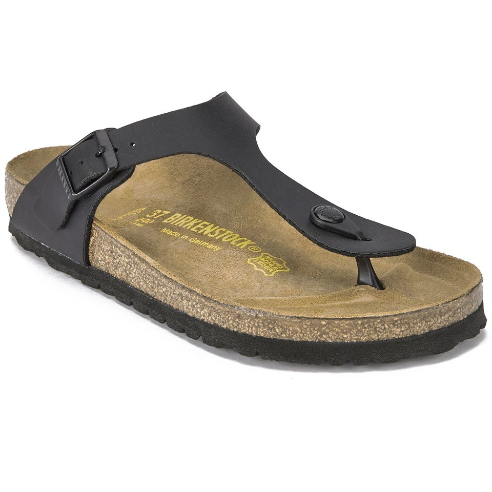 Birkenstock Women's Gizeh Toe-Post Sandals - Black 2 Birkenstock Women's Gizeh Toe-Post Sandals - Black - Image 2