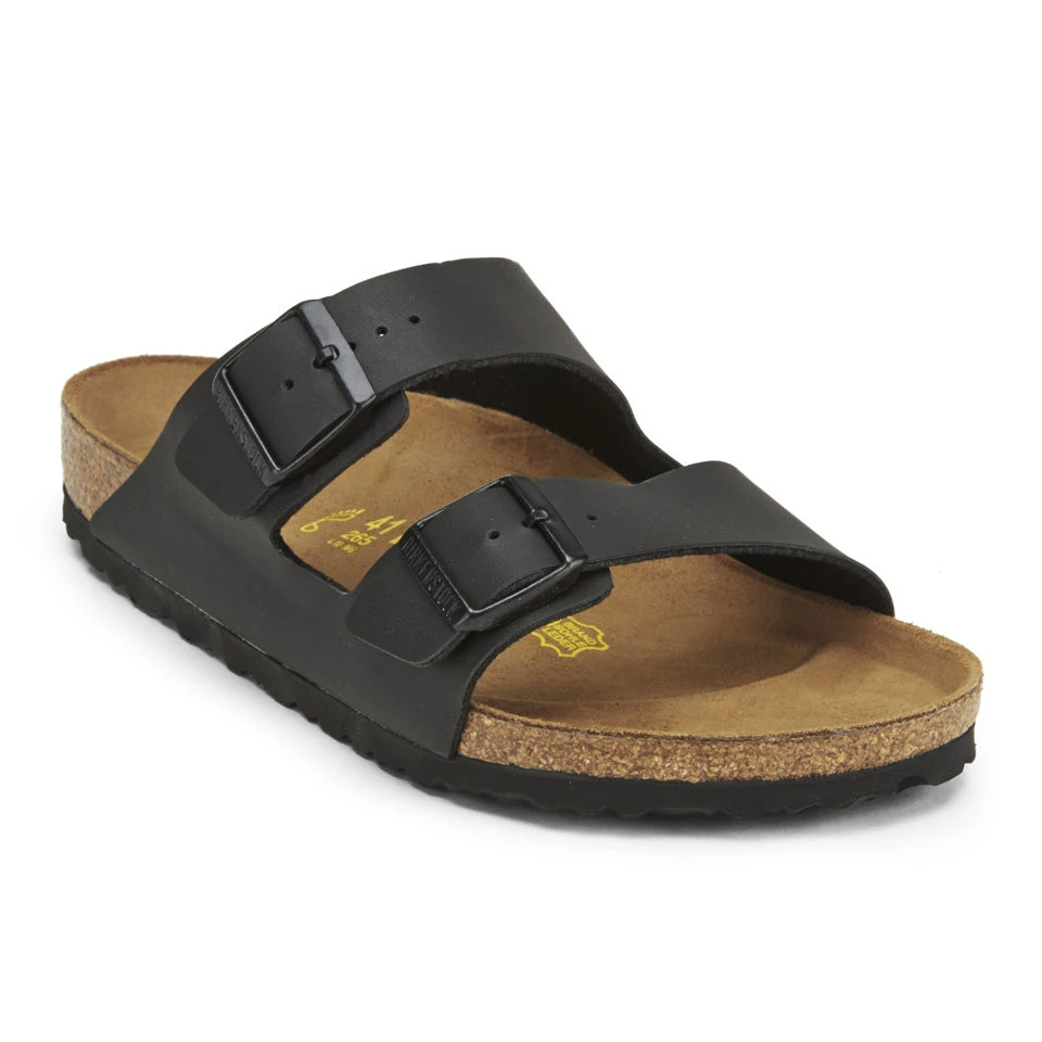 Birkenstock Men's Arizona Birko-Flor Double Strap Sandals 5 Birkenstock Men's Arizona Birko-Flor Double Strap Sandals - Image 5