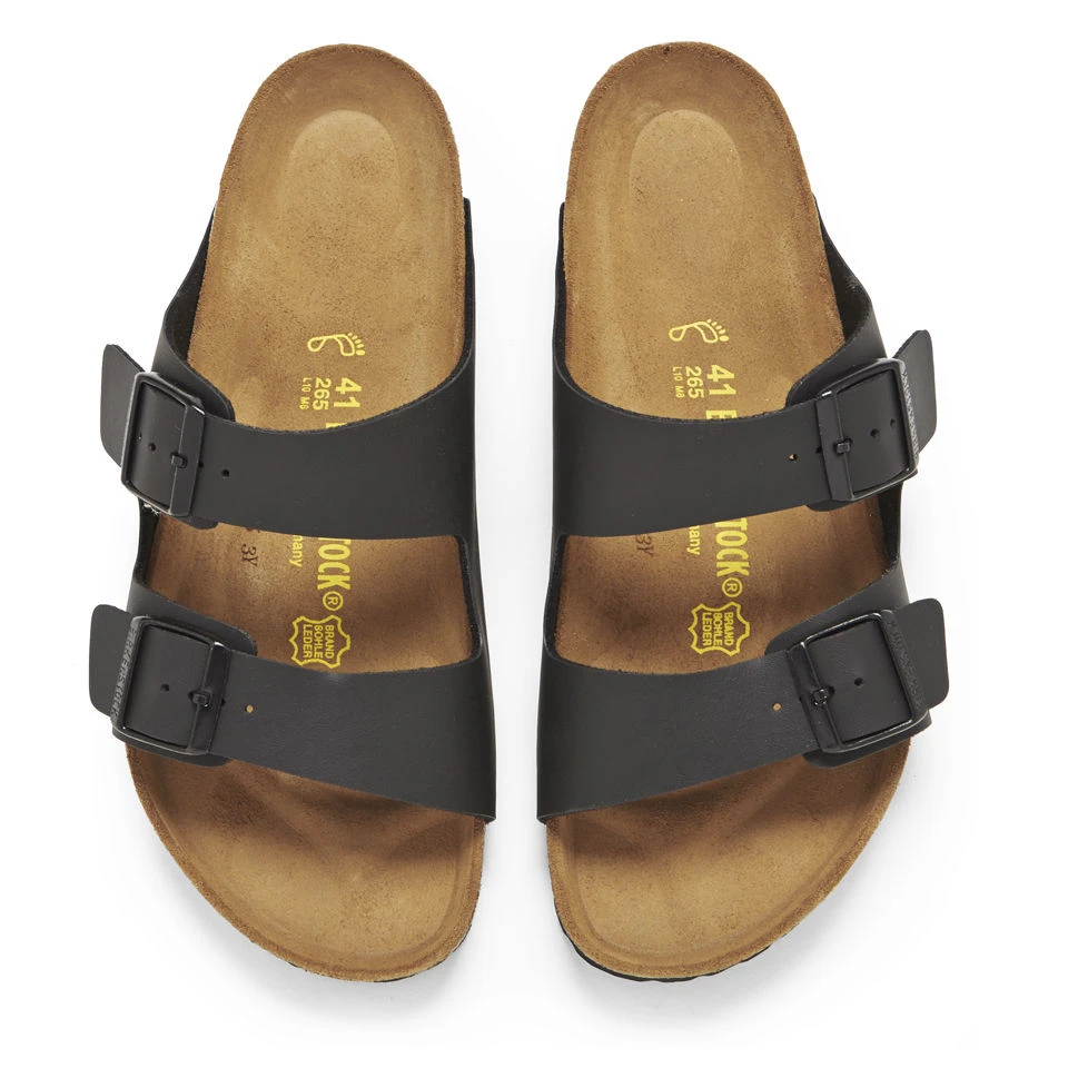 Birkenstock Men's Arizona Birko-Flor Double Strap Sandals 2 Birkenstock Men's Arizona Birko-Flor Double Strap Sandals - Image 2