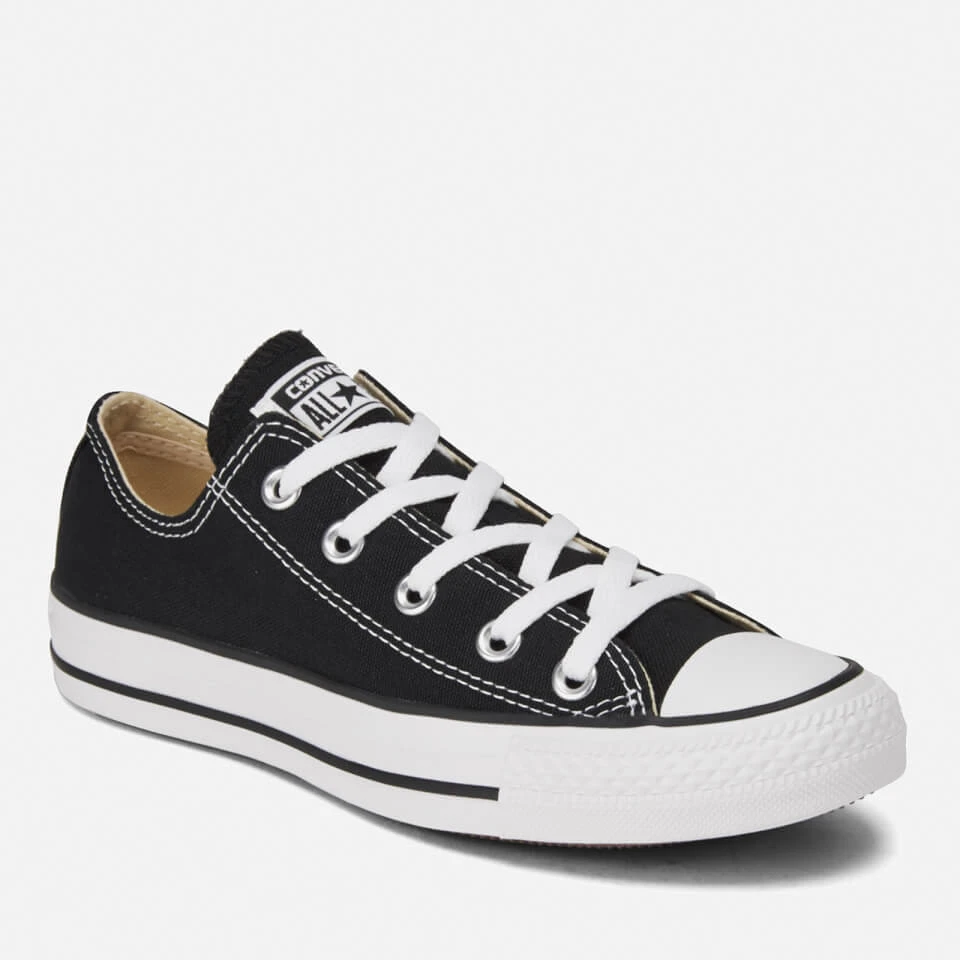 Converse Chuck Taylor All Star Ox Trainers - Black 4 Converse Chuck Taylor All Star Ox Trainers - Black - Image 4