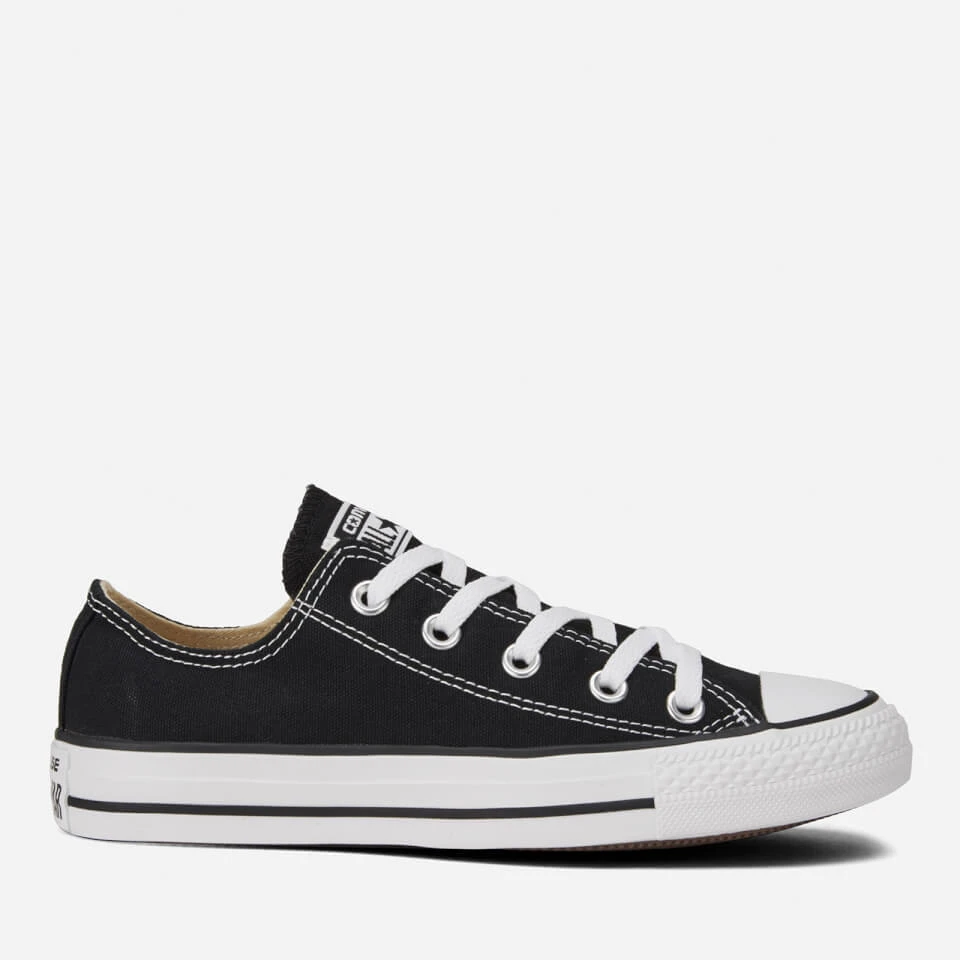 Converse Chuck Taylor All Star Ox Trainers - Black 1 Converse Chuck Taylor All Star Ox Trainers - Black