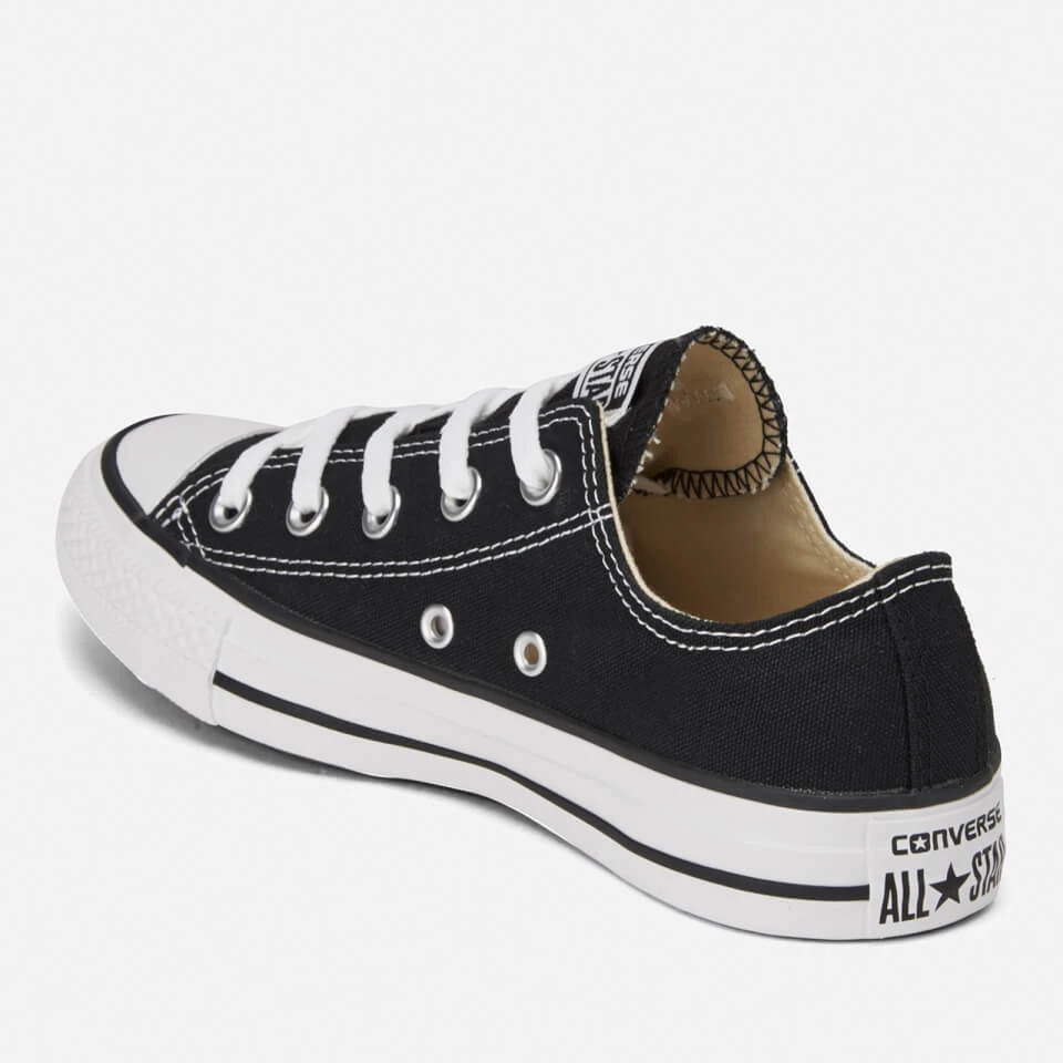 Converse Chuck Taylor All Star Ox Trainers - Black 5 Converse Chuck Taylor All Star Ox Trainers - Black - Image 5