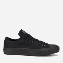 New Arrival 15 Converse Chuck Taylor All Star Ox Canvas Trainers - Black Monochrome