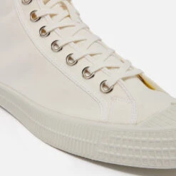 Novesta Star Dribble Hi-Top Trainers - White -Vans Shoes Shop 11239793 1005051653030158