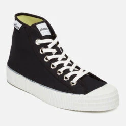 Novesta Star Dribble Canvas High Top Trainers -Vans Shoes Shop 11239805 1264492600757328