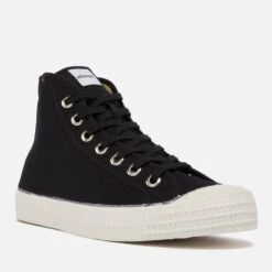 Novesta Star Dribble Canvas High Top Trainers -Vans Shoes Shop 11239805 1525051653117662