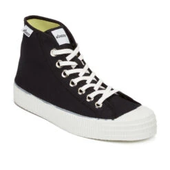 Novesta Star Dribble Canvas High Top Trainers -Vans Shoes Shop 11239805 1854381701462123