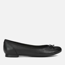 Clarks Women's Couture Leather Ballet Flats - Black