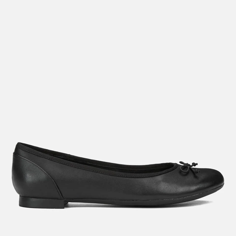 Clarks Women's Couture Leather Ballet Flats - Black 1 Clarks Women's Couture Leather Ballet Flats - Black