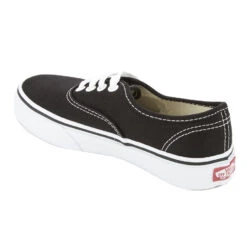 Vans Kids' Authentic Trainers - Black/True White -Vans Shoes Shop 11260158 2554403976994929