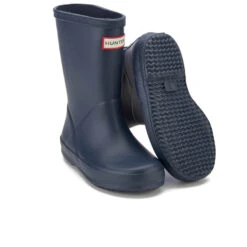 Hunter Kids' First Classic Wellington Boots - Navy -Vans Shoes Shop 11260939 2024483031276532