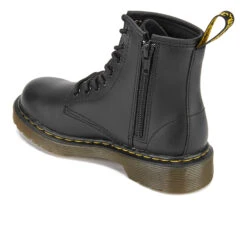 Dr. Martens Kids' 1460 Softy Leather Lace-Up Boots - Black -Vans Shoes Shop 11293514 2054403998060749