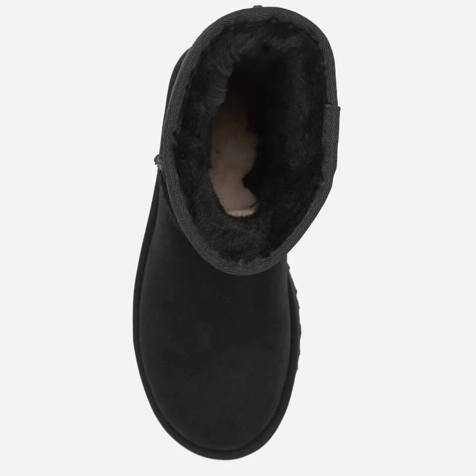 UGG Women's Classic Short II Sheepskin Boots - Black 3 UGG Women's Classic Short II Sheepskin Boots - Black - Image 3