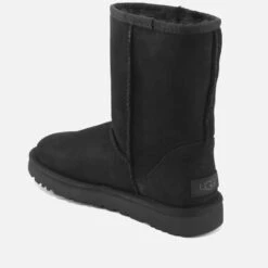 UGG Women's Classic Short II Sheepskin Boots - Black 8 UGG Women's Classic Short II Sheepskin Boots - Black -Vans Shoes Shop 11307489 2654718859593523