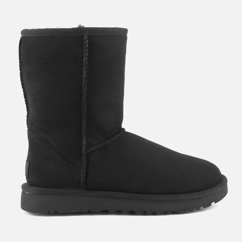 UGG Women's Classic Short II Sheepskin Boots - Black 1 UGG Women's Classic Short II Sheepskin Boots - Black