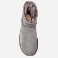 UGG Women's Classic Mini II Sheepskin Boots - Grey 7 UGG Women's Classic Mini II Sheepskin Boots - Grey -Vans Shoes Shop 11307541 1244492323661716