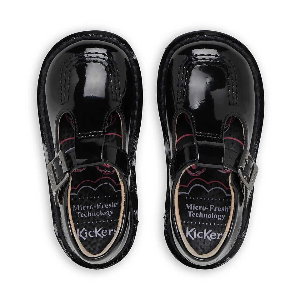 KICKERS KICK T BAR PATL IF BLACK 4 KICKERS KICK T BAR PATL IF BLACK - Image 4