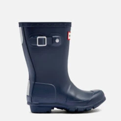 Hunter Original Little Kids' Wellington Boots - Navy