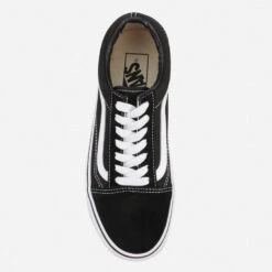Vans Women's Old Skool Platform Trainers - Black/White -Vans Shoes Shop 11433104 1594499605377414