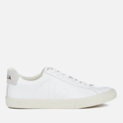 Veja Men's Esplar Leather Trainers - Extra White