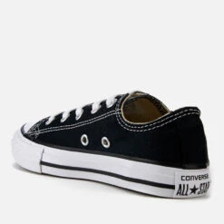 Converse Kid's Chuck Taylor All Star Ox Trainers - Black 8 Converse Kid's Chuck Taylor All Star Ox Trainers - Black -Vans Shoes Shop 11520513 1294521396924714