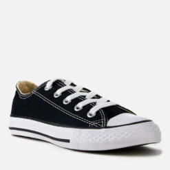 Converse Kid's Chuck Taylor All Star Ox Trainers - Black 6 Converse Kid's Chuck Taylor All Star Ox Trainers - Black -Vans Shoes Shop 11520513 5174521396747774