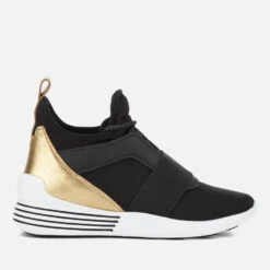 Kendall + Kylie Women's Braydin Runner Trainers - Black