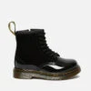 Dr. Martens Toddlers' 1460 T Patent Lamper Lace Up Boots - Black