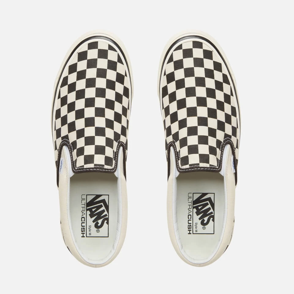 Vans Anaheim Classic 98 Dx Slip-On Trainers - Checkerboard/Black/White 2 Vans Anaheim Classic 98 Dx Slip-On Trainers - Checkerboard/Black/White - Image 2