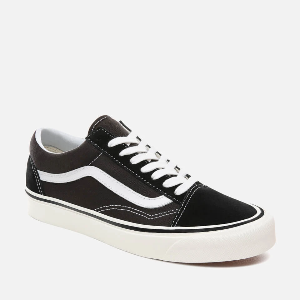 Vans Anaheim Old Skool 36 Dx Trainers - Black/True White 2 Vans Anaheim Old Skool 36 Dx Trainers - Black/True White - Image 2