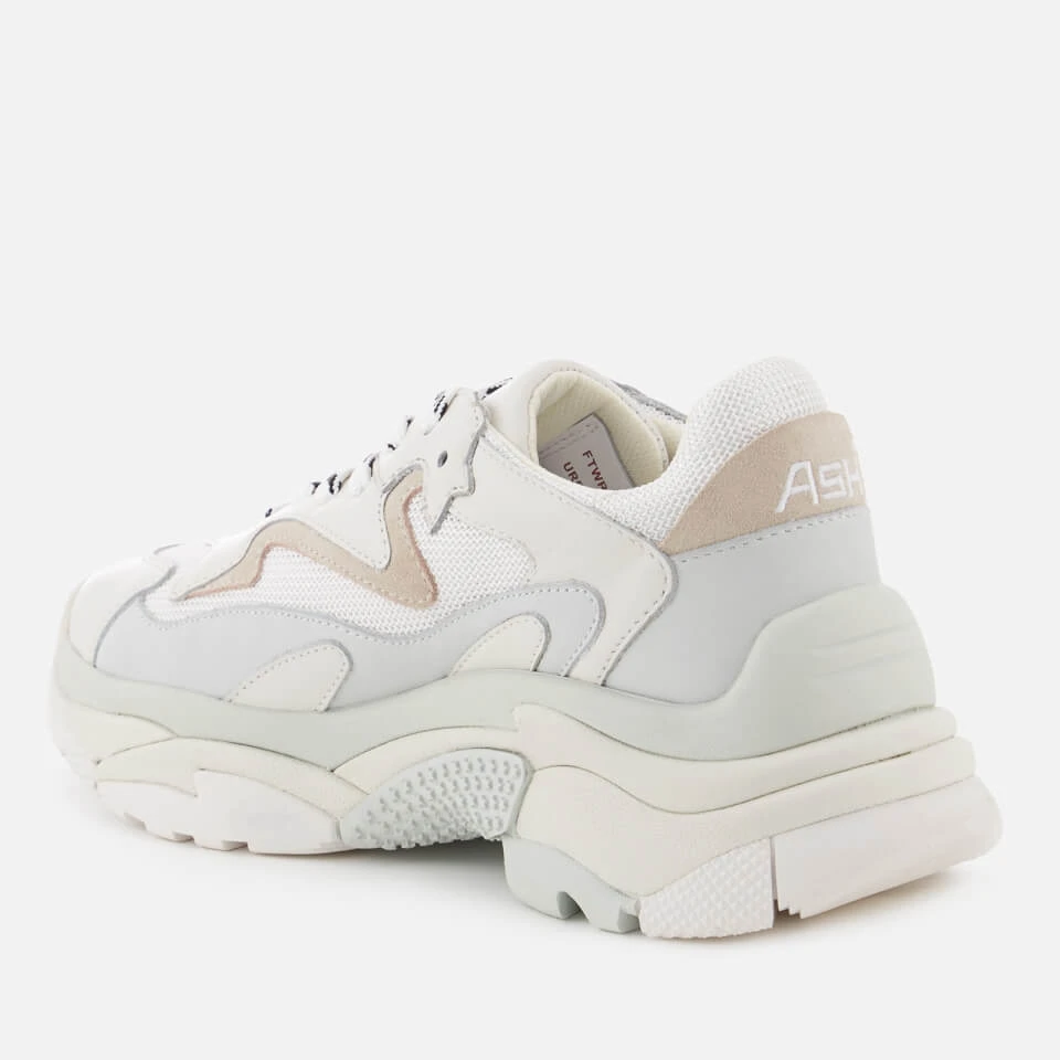 Ash Women's Addict Chunky Running Style Trainers - Off White/White 2 Ash Women's Addict Chunky Running Style Trainers - Off White/White - Image 2