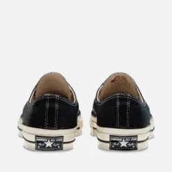 Converse Chuck 70 Ox Trainers - Black/Black/Egret -Vans Shoes Shop 11788049 1534978614163977