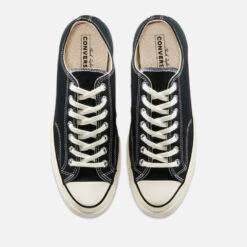 Converse Chuck 70 Ox Trainers - Black/Black/Egret -Vans Shoes Shop 11788049 2094978614034575